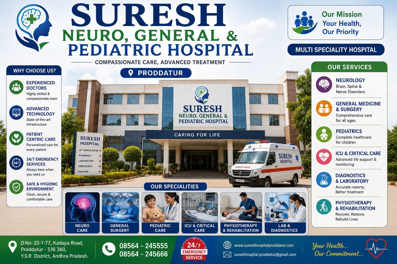 Suresh Neuro, General & Pediatric Hospital